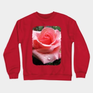 Pink Rose Crewneck Sweatshirt